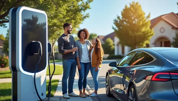 Joncy accueille enfin sa borne de recharge pour véhicules électriques après de longues années d'attente