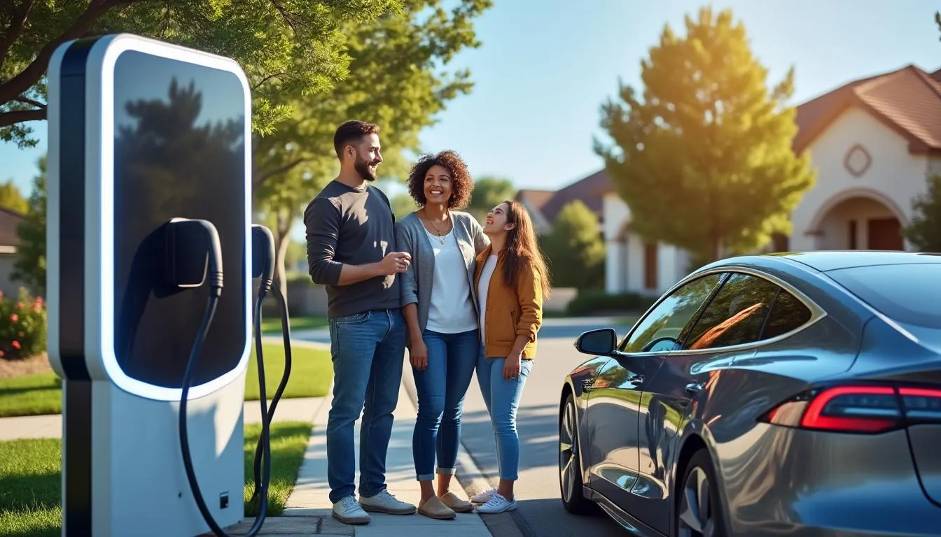 Joncy accueille enfin sa borne de recharge pour véhicules électriques après de longues années d'attente