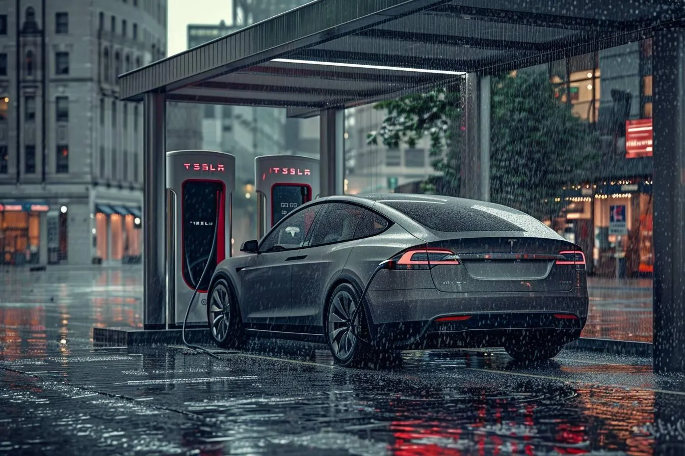 Peut-on recharger sa voiture électrique sous la pluie en toute sécurité ? Conseils et précautions